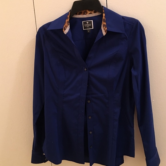 Express button down work shirt