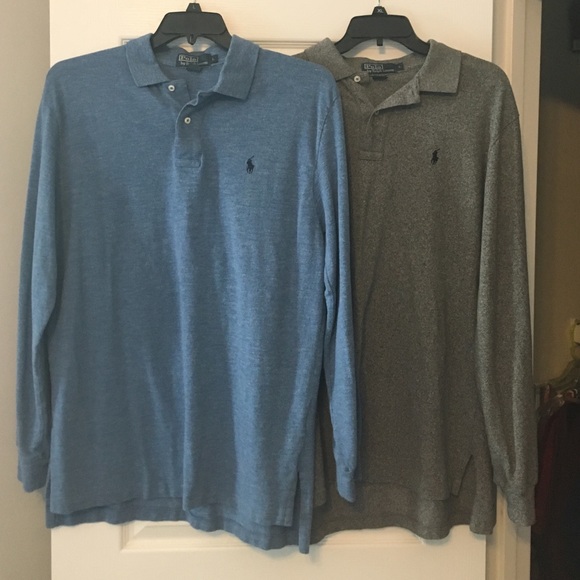 2 Men's Ralph Lauren Long sleeve polos