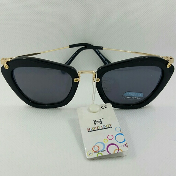 CAT DESIGNER STYLE FASHION SUNGLASSES - Picture 2 of 4