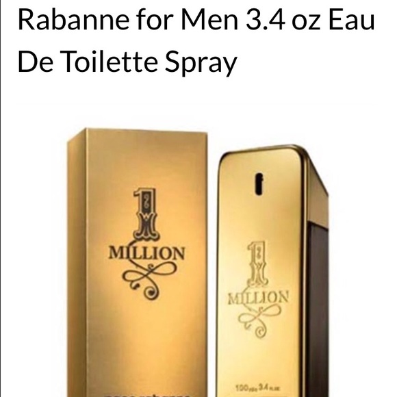 1 Million Paco Rabanne Eau de Toilette(no box)
