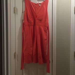Peach Corey P dress