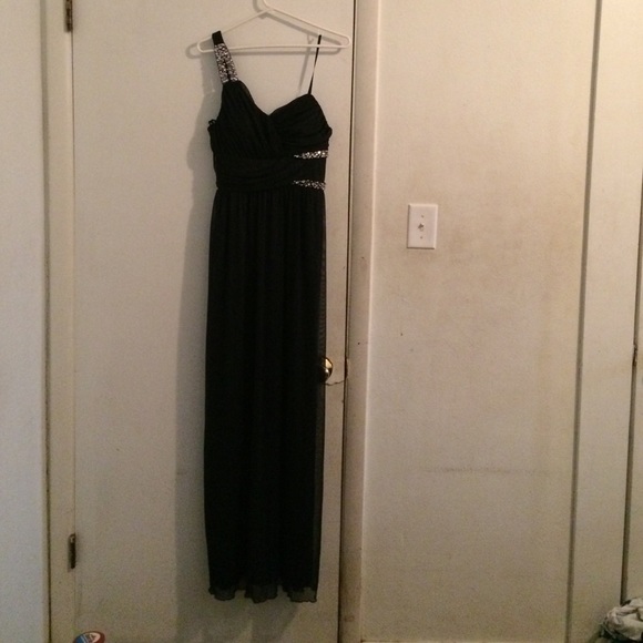 Navy blue dress