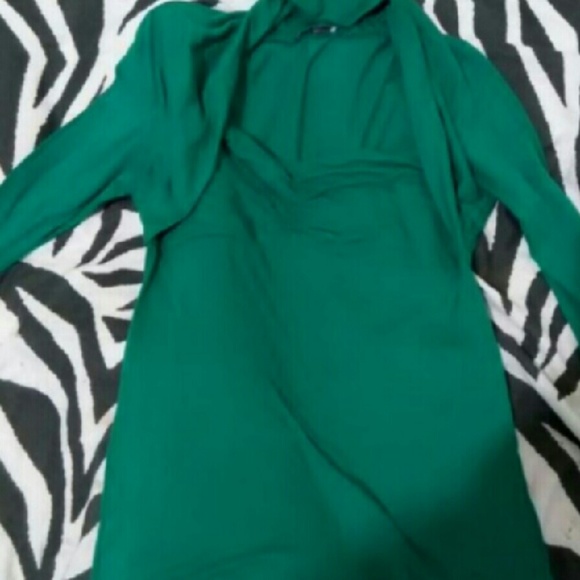 Teal wet seal dress shirt medium.