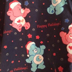 Care Bears Christmas scrub top