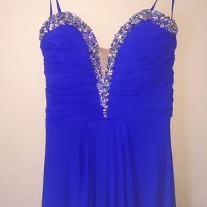 Royal blue prom / formal dress