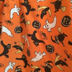 Halloween scrub top
