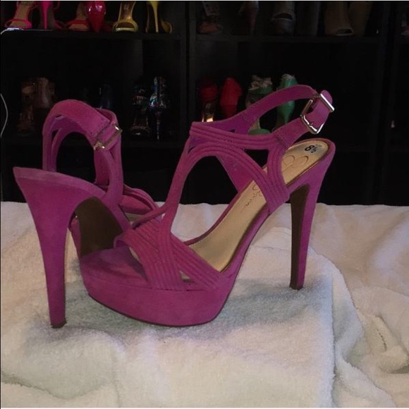 Jessica Simpson platform heels - Picture 1 of 4