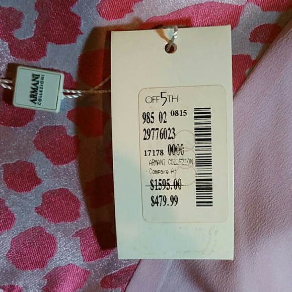 Armani Collezioni Silk Peplum Blazer NWT US12/IT48 - Picture 4 of 4