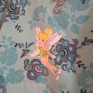 Tinkerbell scrub top
