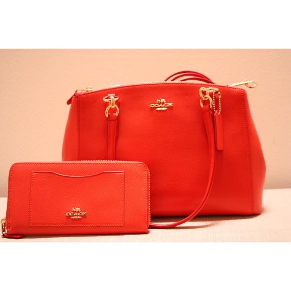 SOLD 💕COACH Christie Carryall & Wallet Bundle - Picture 2 of 3