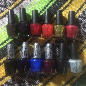12 piece opi nail polish bundle