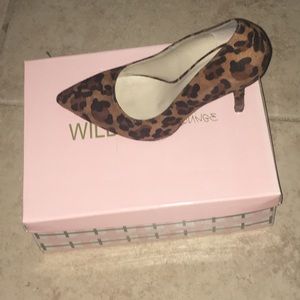 leopard print heel