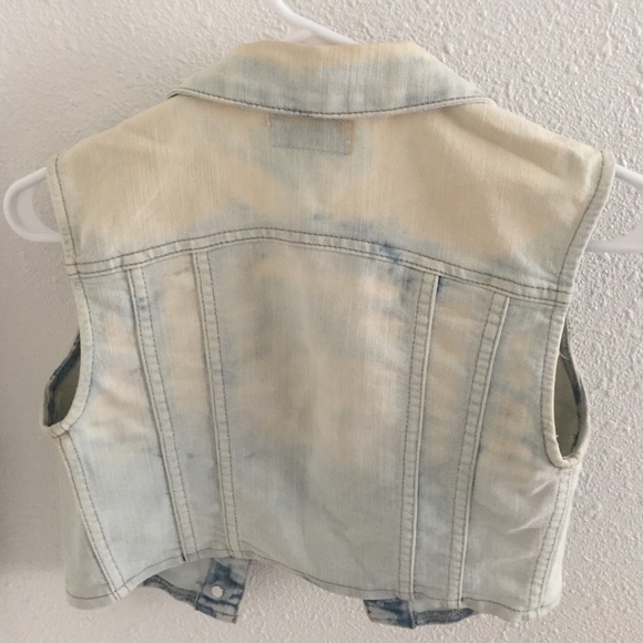 Light blue Jean vest - Picture 3 of 3