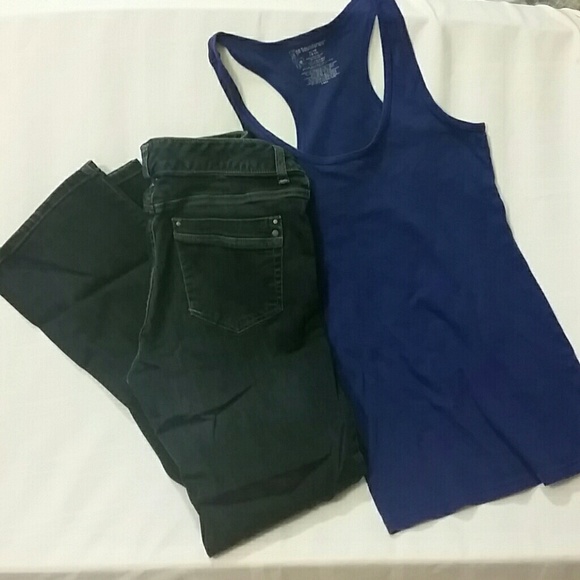 Lee double button Jeans & Tank