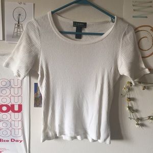 Ribbed Ralph Lauren Tee