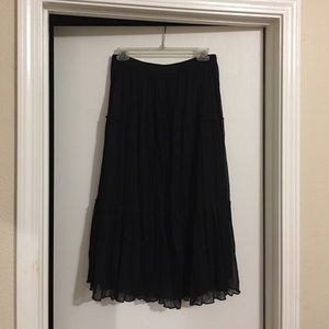 Black Peasant skirt