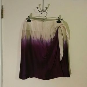 Tory Burch size 8 silk dip dyed skirt