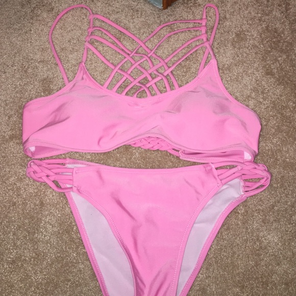 Pink bikini