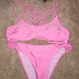 Pink bikini