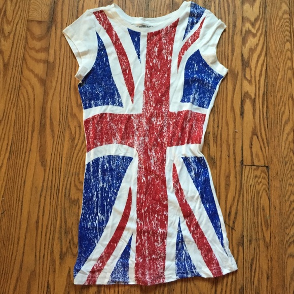 Max Azria Union Jack tee