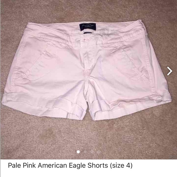 Pale Pink "Midi" Shorts