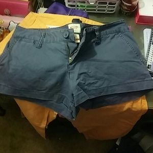 Blue shorts