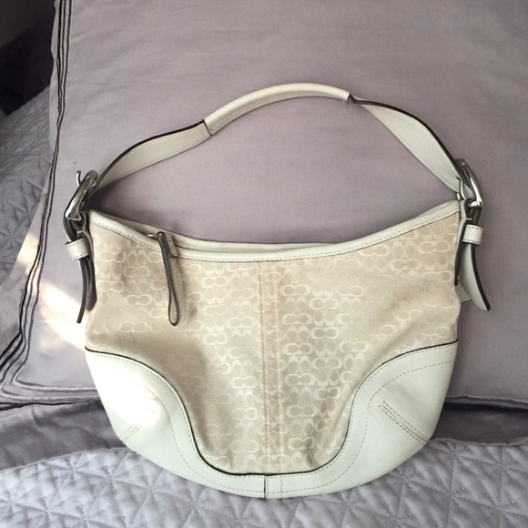 Off white Coach bag