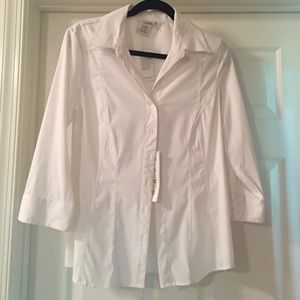 White Button Down Shirt