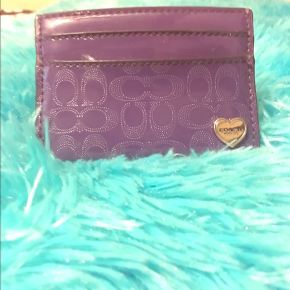 Coach Card Holder