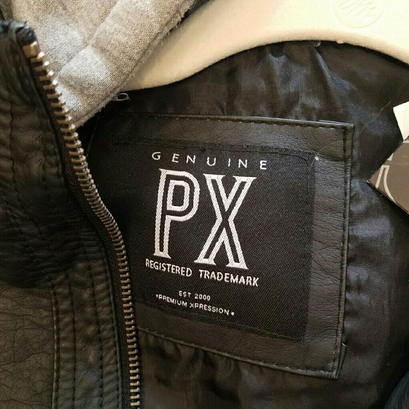 *FALL SPECIAL* New w/tags Black Motorcycle Jacket - Picture 3 of 4