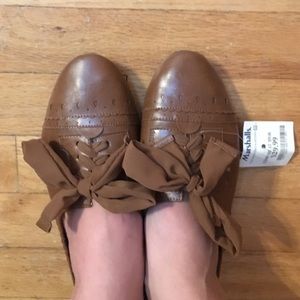 Steve Madden 8.5 P-Tabbi Brown Oxford Style Flats
