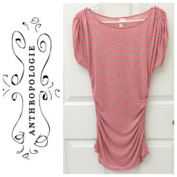 Anthropologie Striped Long Top