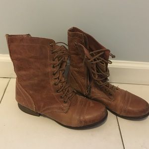 Steve Madden combat boots