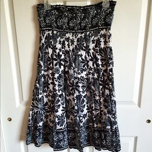 Floral Strapless Sundress by Speed Control