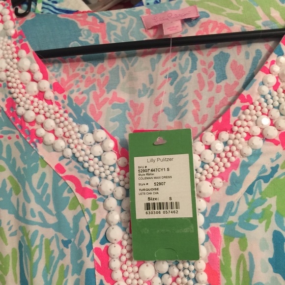 NWT Lilly Pulitzer Coleman Maxi in Lets Cha Cha - Picture 2 of 4