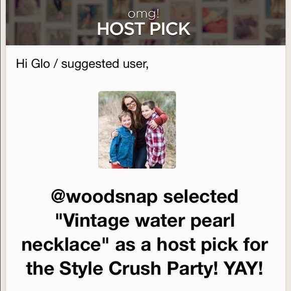 ❗️SOLD❗️🎉HP🎉Vintage water pearl necklace - Picture 4 of 4