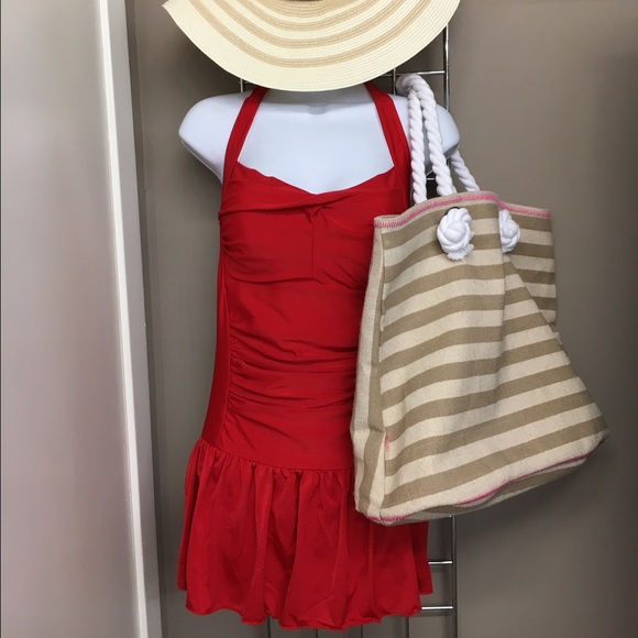 Cute one piece swim suit.  NWT