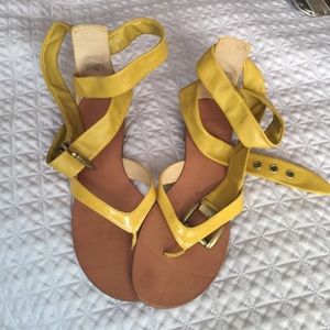 Wrap around sandal