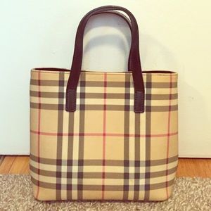 Burberry Nova Check Small Tote - previously owned