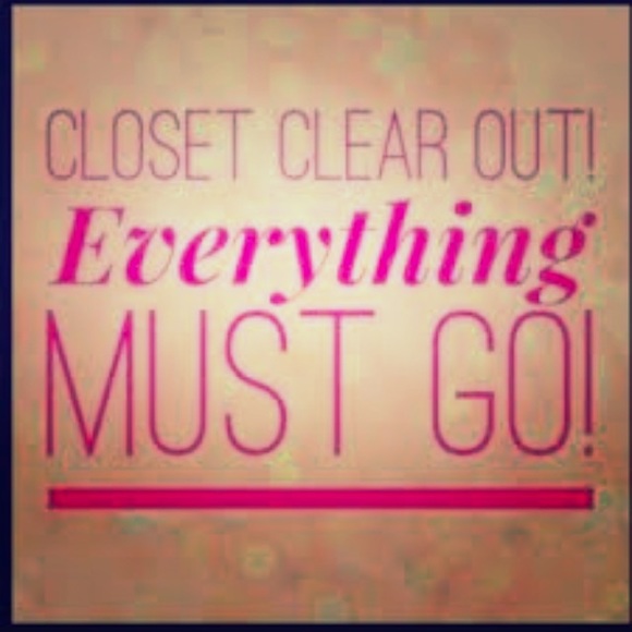 Closet clear out! 💃🏻💃🏻👏🏻👏🏻❤️❤️