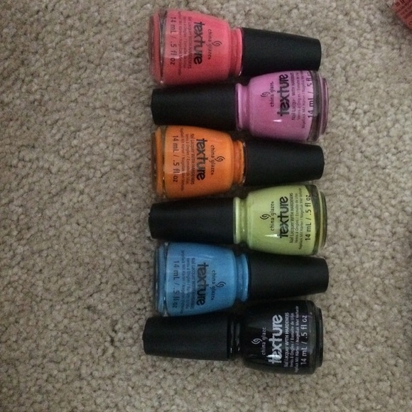 China Glaze Textured Nail Polish