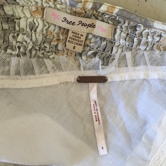 Free people separate white petticoat slip & Dress - Picture 4 of 4