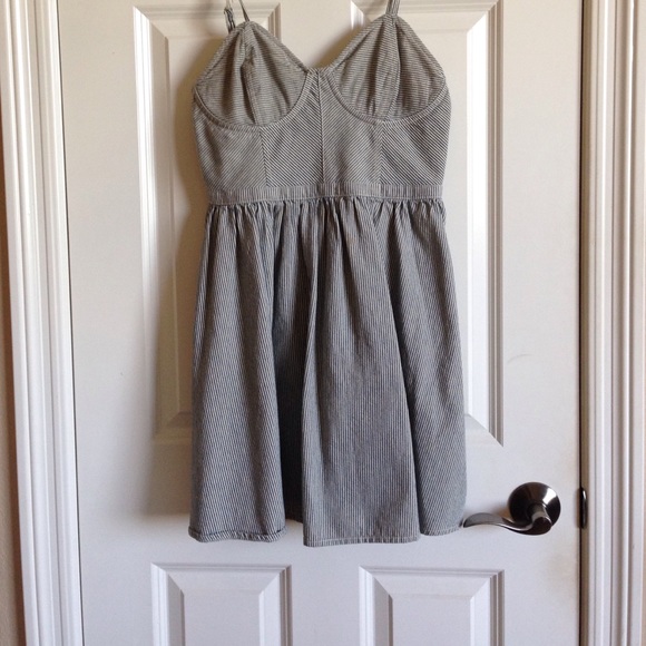 Jean striped dress