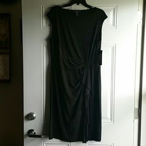 Chaps dress size XL Sleeveless Black