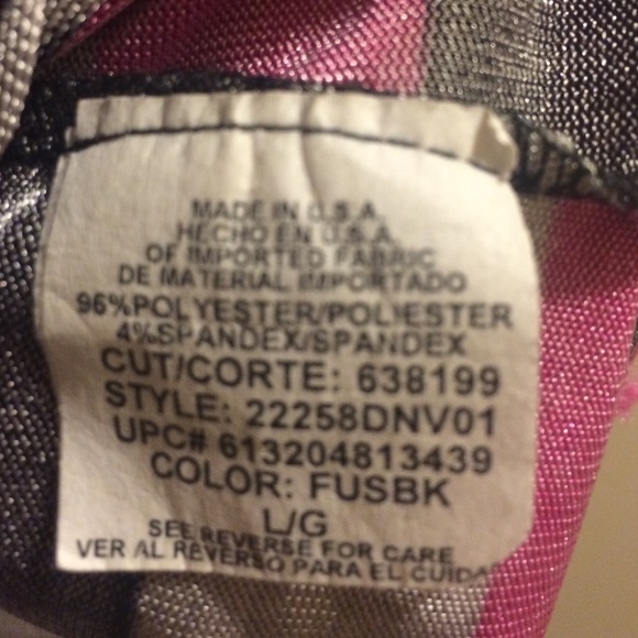 96% poliester 4% spandex . Cut corte - Picture 3 of 4