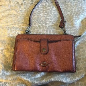 Small coach crossbody open to offers