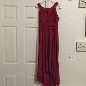 High-low cocktail dress