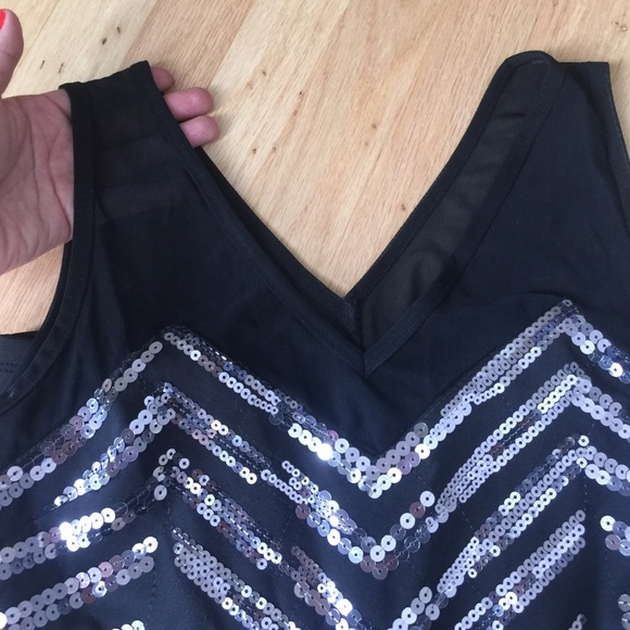 2b Bebe Sequin Mini Dress - Picture 4 of 4