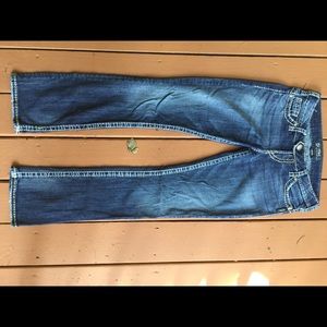 Silver brand "Tuesday" jeans - dark wash