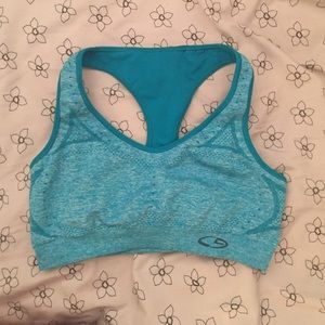 Champion blue sports bra size xs